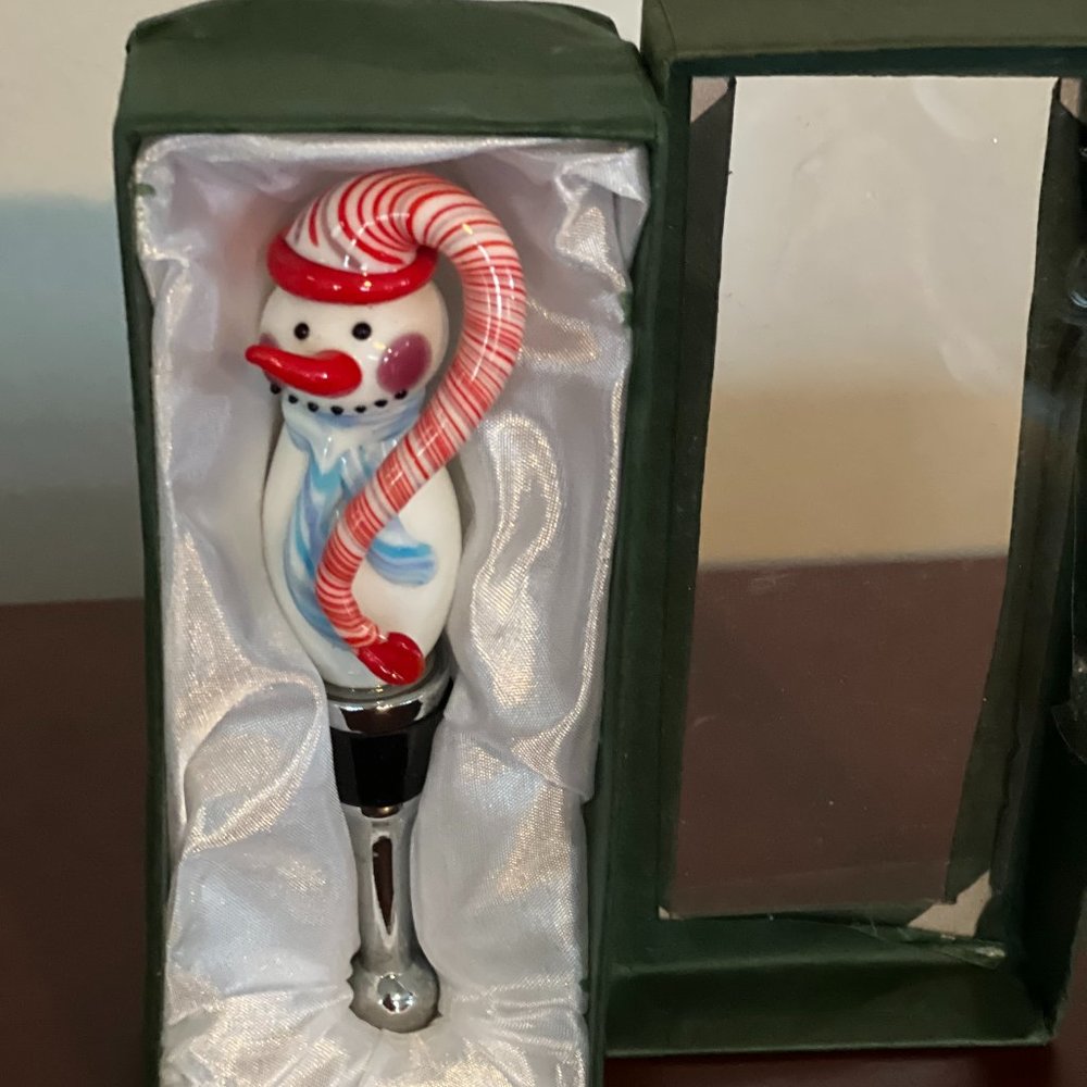 LS Arts Christmas Bottle Stopper